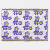 Spring Sprung Throw Blanket Decke (Vorderseite)