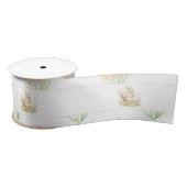 Spring Squirrel Baby Dusche Satinband (Spule)