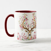 Spring Stag Coffee Tasse (Links)