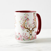 Spring Stag Coffee Tasse (VorderseiteRechts)