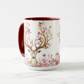 Spring Stag Coffee Tasse (Vorderseite Links)