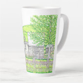 Spring Stone Barn Große Latte Tasse (Rechte Ecke)