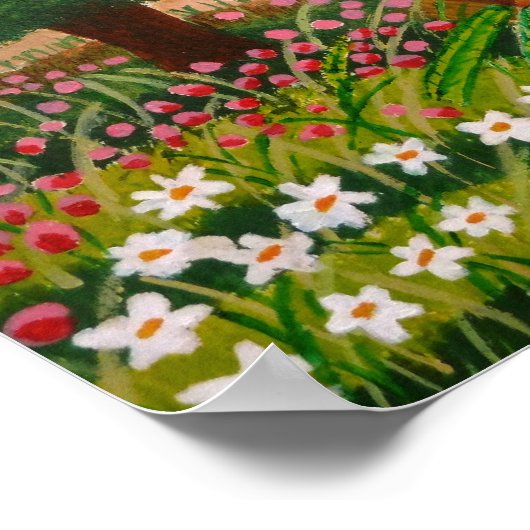 Spring Stream Poster (Ecke)