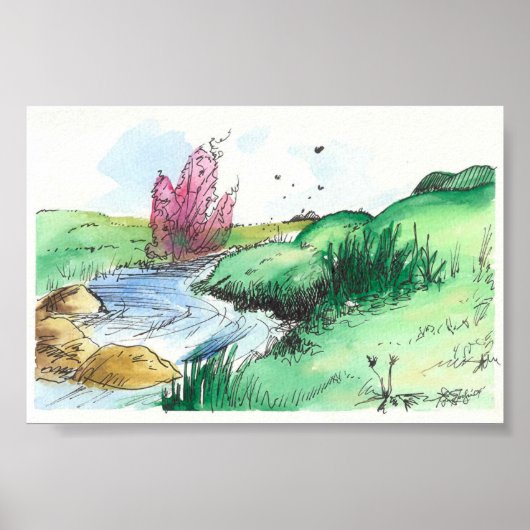 Spring Stream Poster (Vorne)