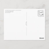 Spring Stubble Boulder Flatirons Postkarte (Rückseite)