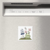Spring Stuff ・ Frog & Mushroom Magnet (In Situ (Geschirrspüler))