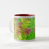 Spring Sumac Verlasse Tasse (Vorderseite Links)
