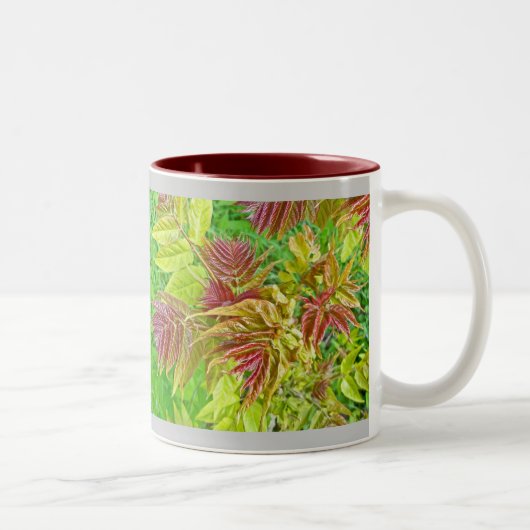 Spring Sumac Verlasse Tasse (Rechts)