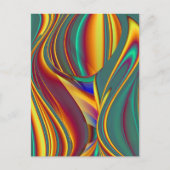 Spring Summer Autumn Flowers Magic Postkarte (Vorderseite)