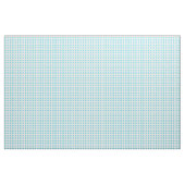 Spring Sunshine Blue White Karo Gingham Pattern Stoff (Yard (91,4 cm))