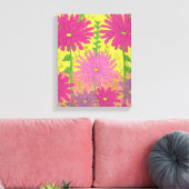 Spring Sunshine Floral Leinwanddruck (Insitu (Wohnzimmer))