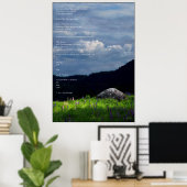 Spring Symphony - ee cummings poster (Heimbüro)