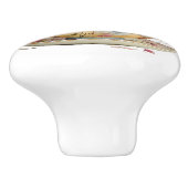 Spring Tea Cup of Tulips Keramikknauf (Seitenansicht)