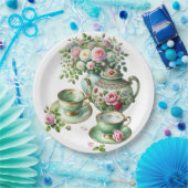 Spring Tea Party Pappteller (Party)