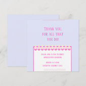 Spring Teacher Wertschätzung Dankeschön Card (Vorne/Hinten)