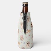 Spring teddy bear flaschenkühler (Flasche Rückseite)