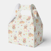 Spring teddy bear geschenkschachtel (Rückseite)