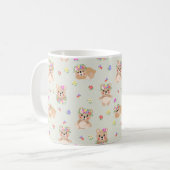 Spring teddy bear kaffeetasse (Vorderseite Links)
