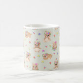 Spring teddy bear kaffeetasse (Mittel)