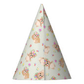 Spring teddy bear partyhütchen (Rückseite)