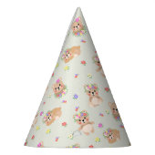 Spring teddy bear partyhütchen (Links)