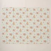 Spring teddy bear sherpadecke (Vorderseite (Horizontal))