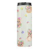 Spring teddy bear thermosbecher (Rückseite)