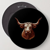 Spring Texas longhorn Button (Vorne & Hinten)