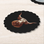Spring Texas longhorn Untersetzer (angewinkelt)