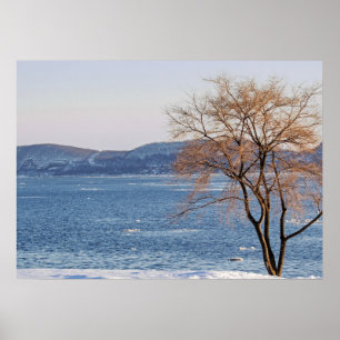 Spring Thaw, Steamboat Dock Poster