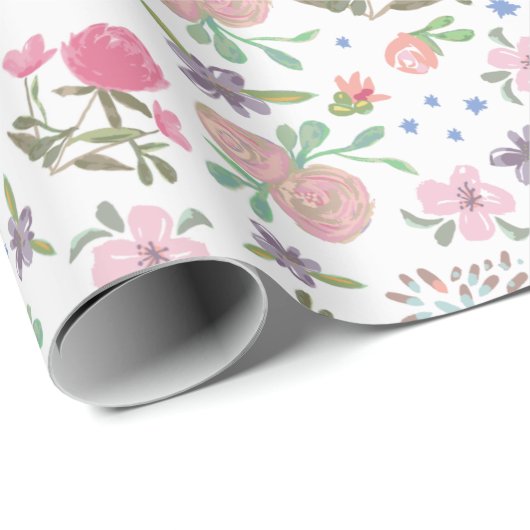 Spring Thrill Geschenkpapier (Rolleneckpunkt)