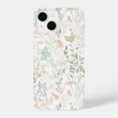 Spring Time Floral Pattern 01 - iPhone Case Hülle (Rückseite)