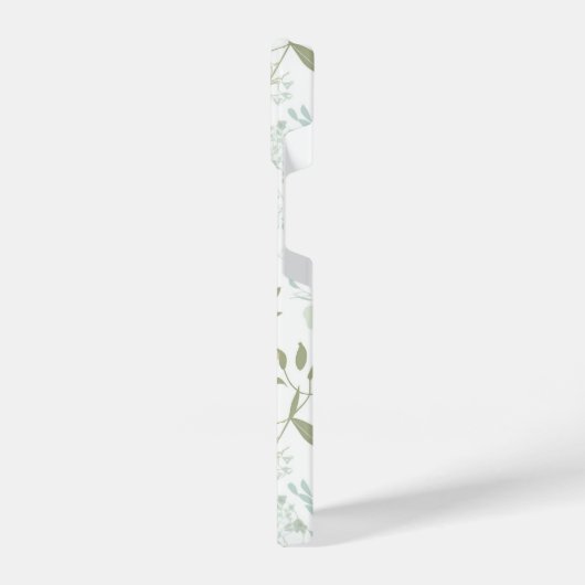 Spring Time Floral Pattern 01 - iPhone Case Hülle (Linke Seite)