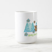 Spring Time Teddy Bär Kaffeetasse (Mittel)