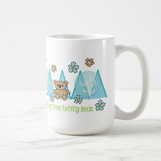 Spring Time Teddy Bär Kaffeetasse (Rechts)