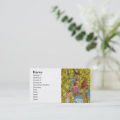 Spring Tree Blossom Fairy Visitenkarte (Stehend Vorderseite)