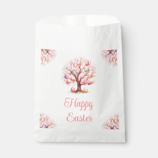 Spring Tree Easter Egg Hunt Geschenktütchen (Vorderseite)