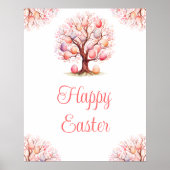 Spring Tree Easter Egg Hunt Poster (Vorne)