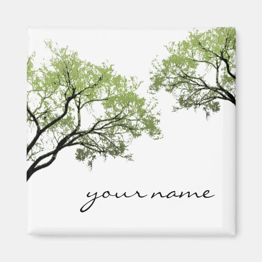 Spring Trees Magnet (Vorne)
