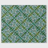 Spring Trellis Geschenkpapier (Flach)