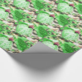 Spring Trillium Wildblume Geschenkpapier (Ecke)