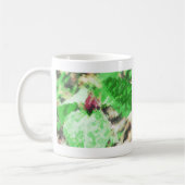 Spring Trillium Wildblume Kaffeetasse (Links)