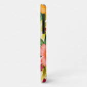 Spring Tropical Floral Individuelle Name Case-Mate iPhone Hülle (Hinten/Links)