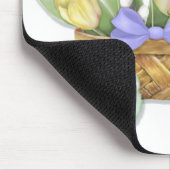 Spring Tulip Basket Mousepad (Ecke)