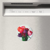 Spring Tulip Bouquet Magnet (In Situ (Geschirrspüler))