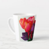 Spring Tulip Bouquet Milchtasse (Linke Ecke)