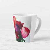 Spring Tulip Bouquet Milchtasse (Rechte Ecke)