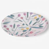 Spring Tulip & Daisy Paper Teller (Schrägansicht)