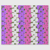 Spring Tulip Field Geschenkpapier (Flach)