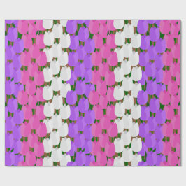 Spring Tulip Field Geschenkpapier